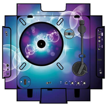 dj-skins Numark PT 01 Skin BUBBLE SPACE